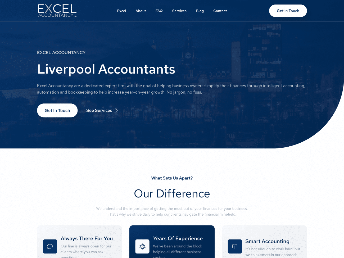 Accountant Website Design