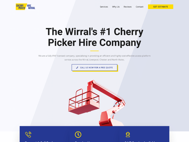 Cherry Picker Hire Wirral