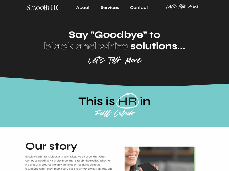 Website design for HR company in Liverpool